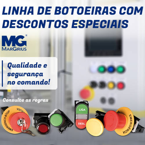 Botoeiras para máquinas e equipamentos com condições especiais!