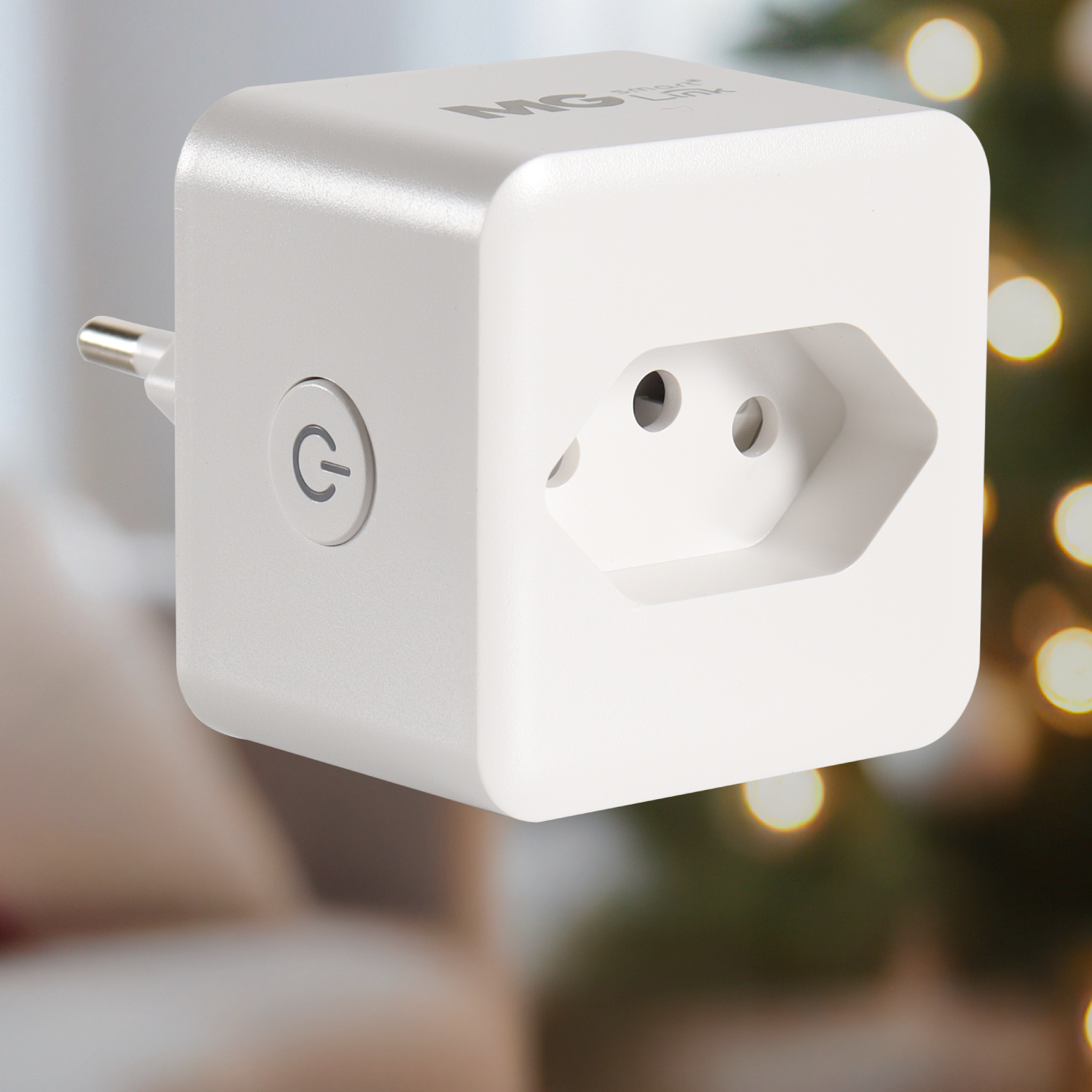 Controle suas luzes de natal com tomada ingelitente.