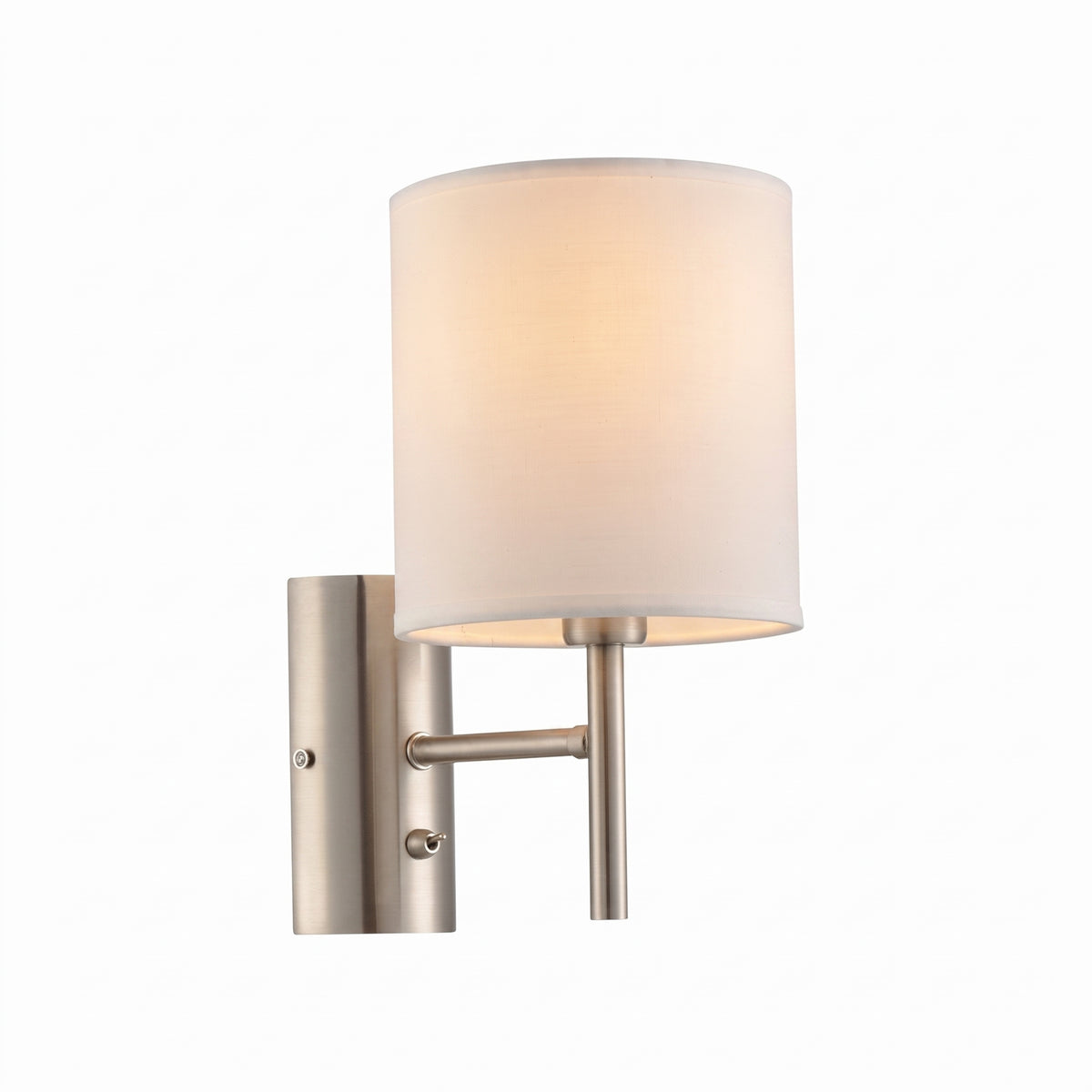 Arandela de Parede 1xE27 Bivolt branco/Cinza Classic Avant