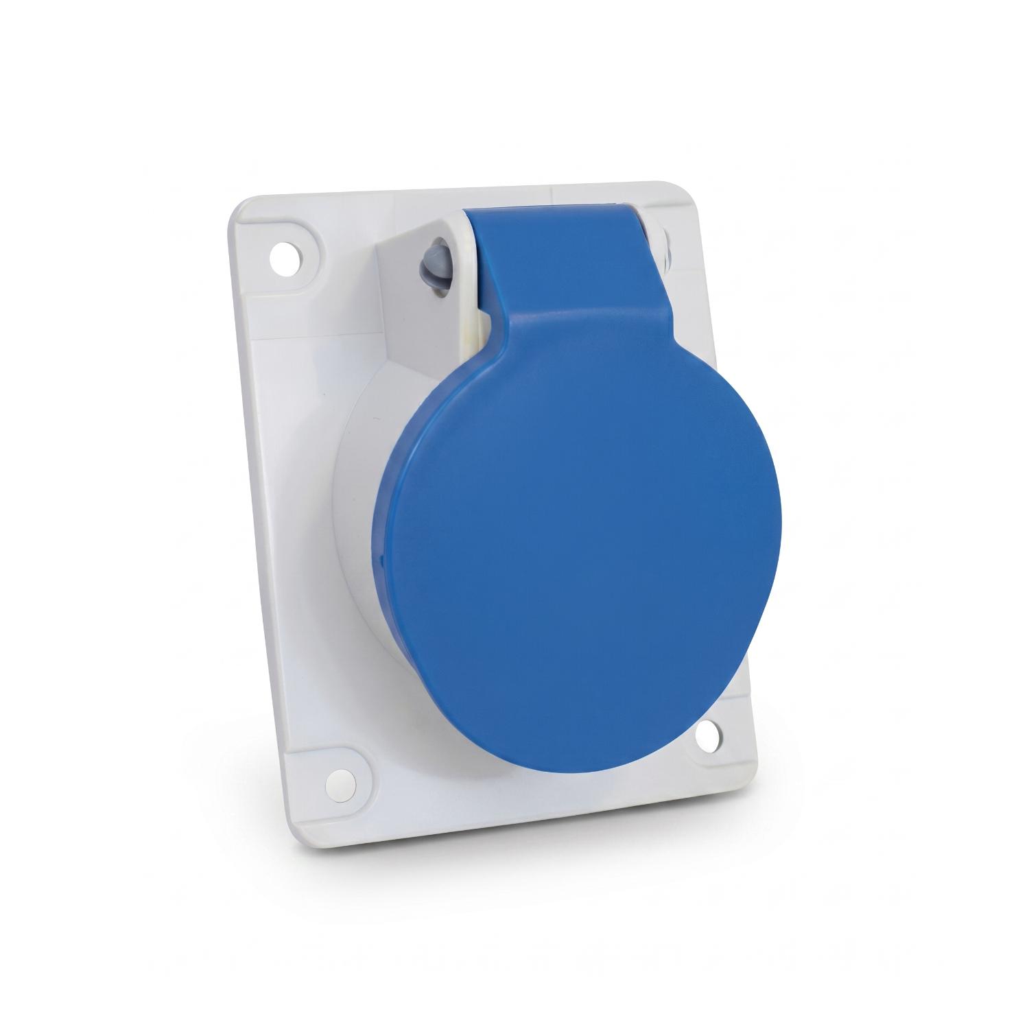 Tomada De Embutir 2p+t 16a 200/250v Azul - N3046 - Steck