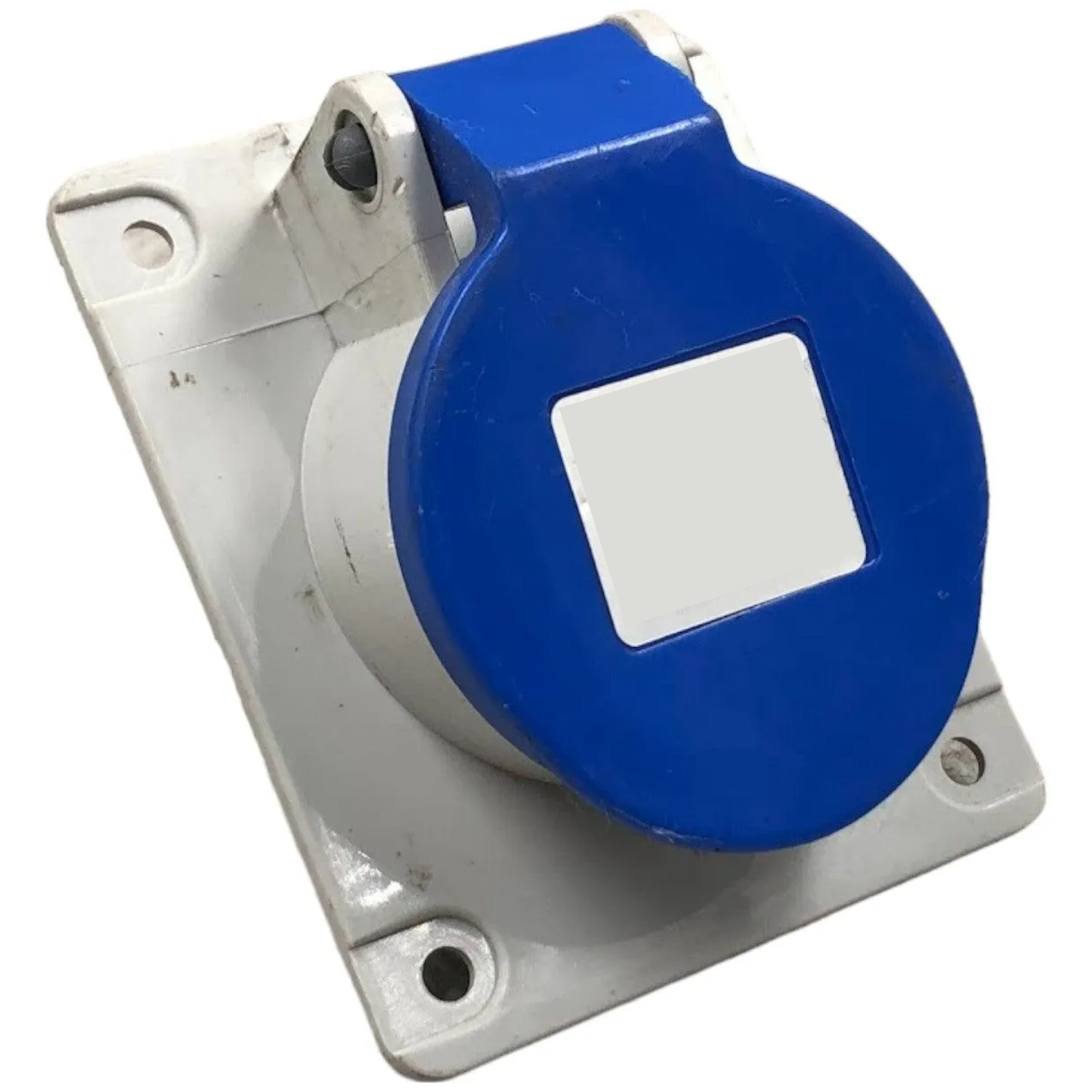 Tomada De Embutir 3p+t 16a 200/250v Azul N4049 Steck
