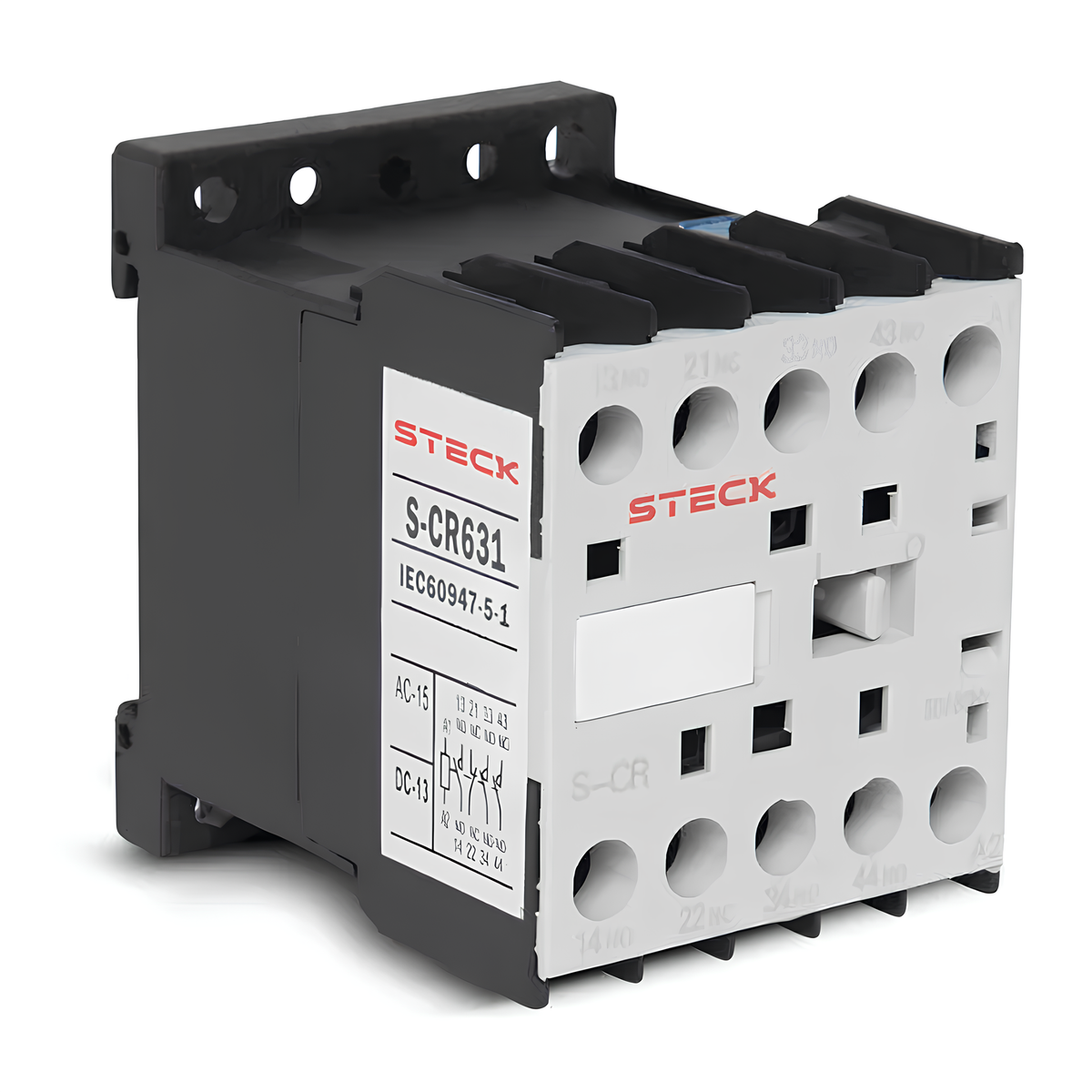 Contator Auxiliar 2NA+2NF 220VCA 50/60HZ - Steck