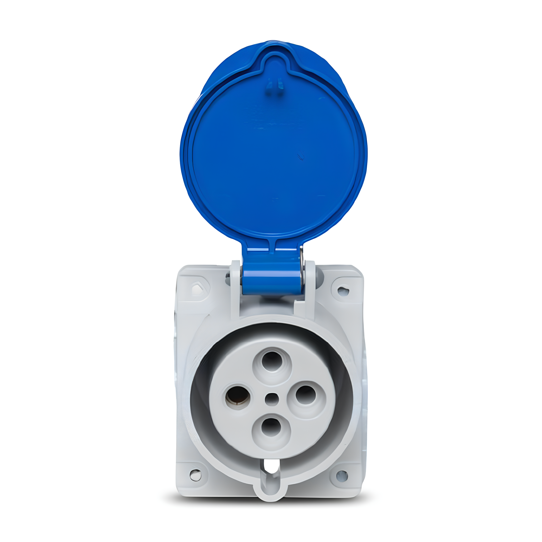 Tomada De Embutir 3p+t 32a 200/250v Azul N4249 Steck