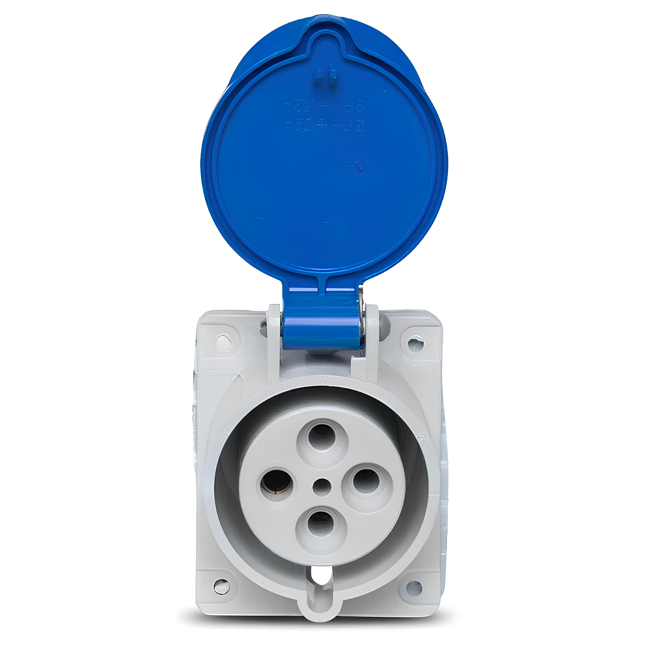 Tomada De Embutir 3p+t 32a 200/250v Azul N4249 Steck
