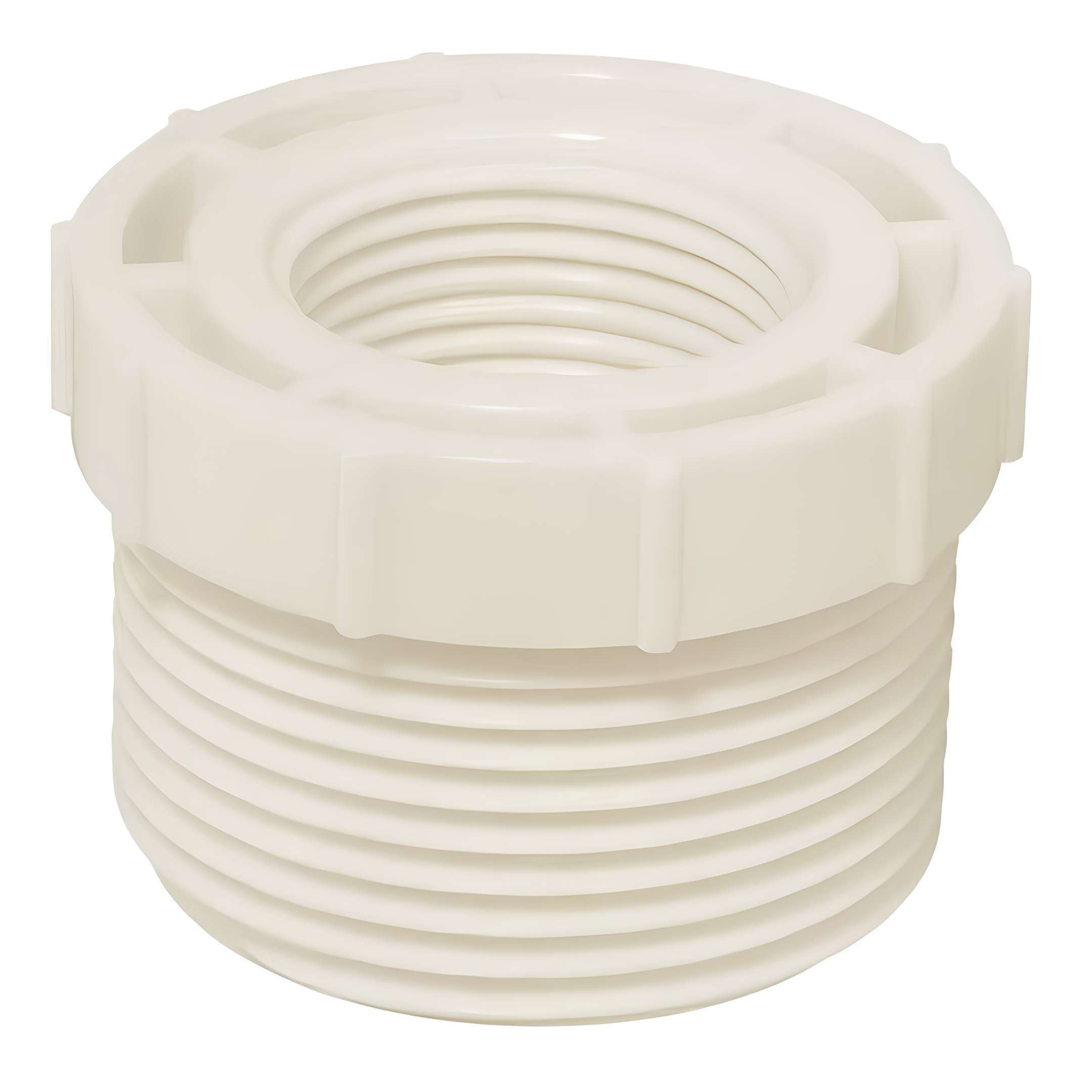 Bucha De Redução Roscavel 1.1/2" X 1.1/4" Pvc Branco 11520 Amanco