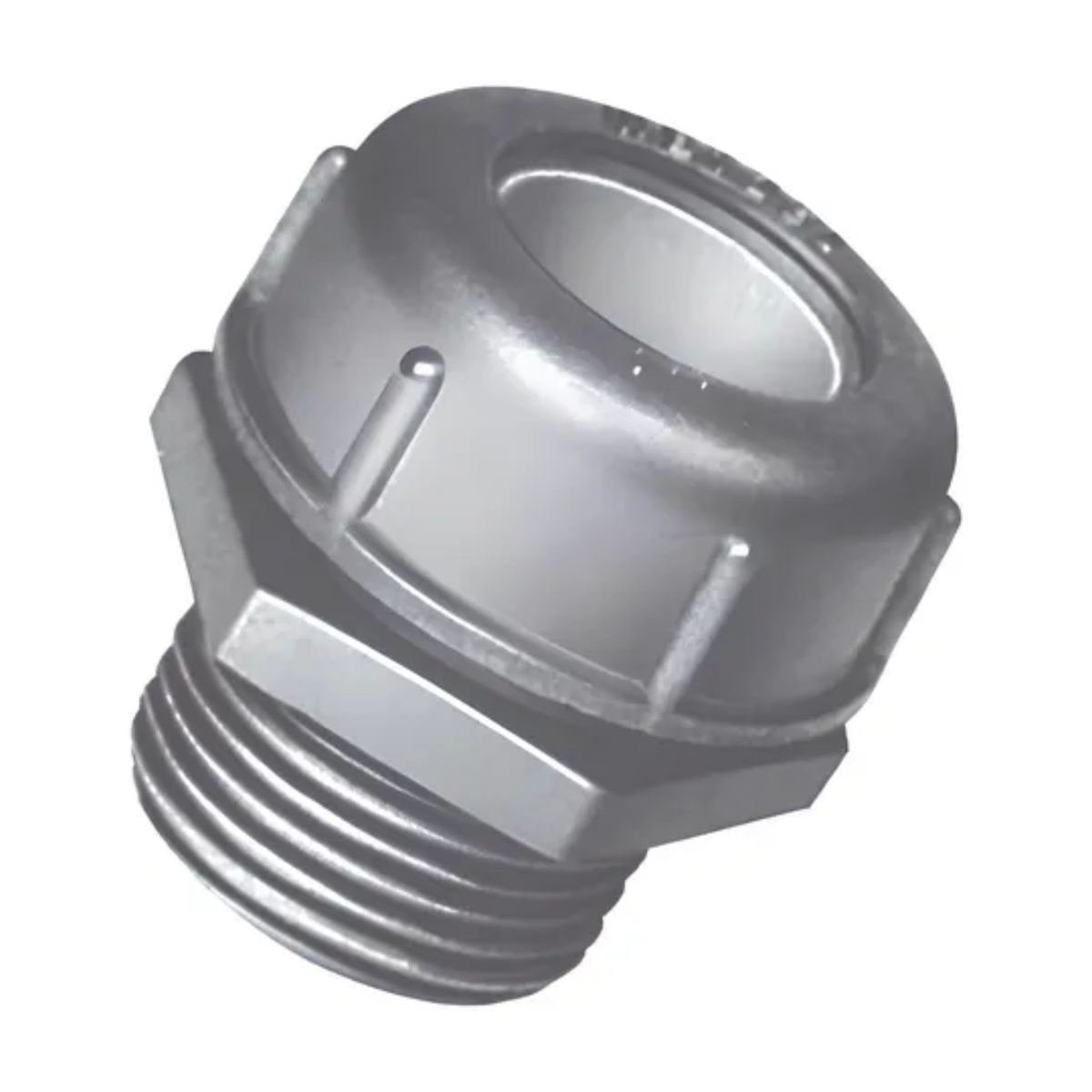 Conector Prensa Cabo Alumínio Curto 3/8 E007020010 Wetzel