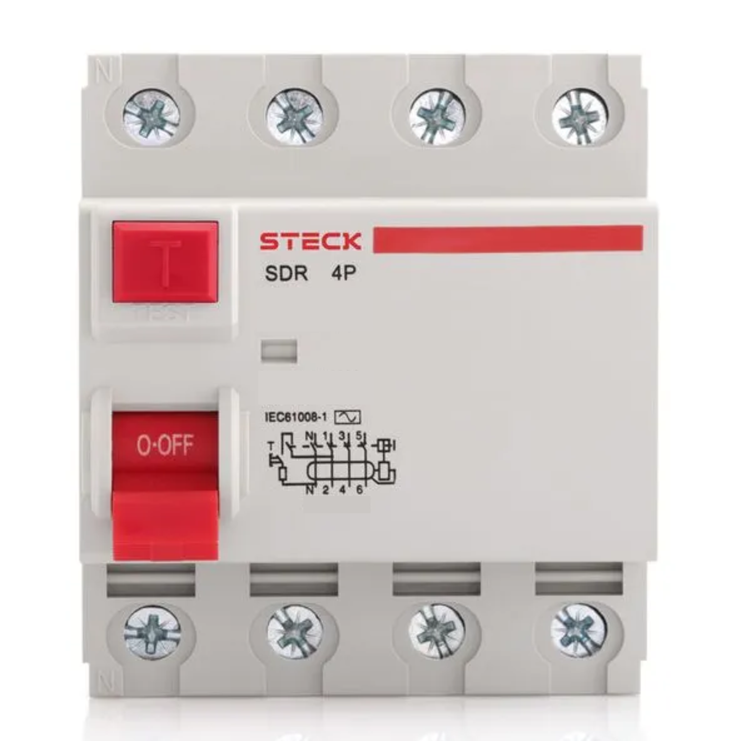 Interruptor Diferencial DR 4P 25A SDR42530 - Steck