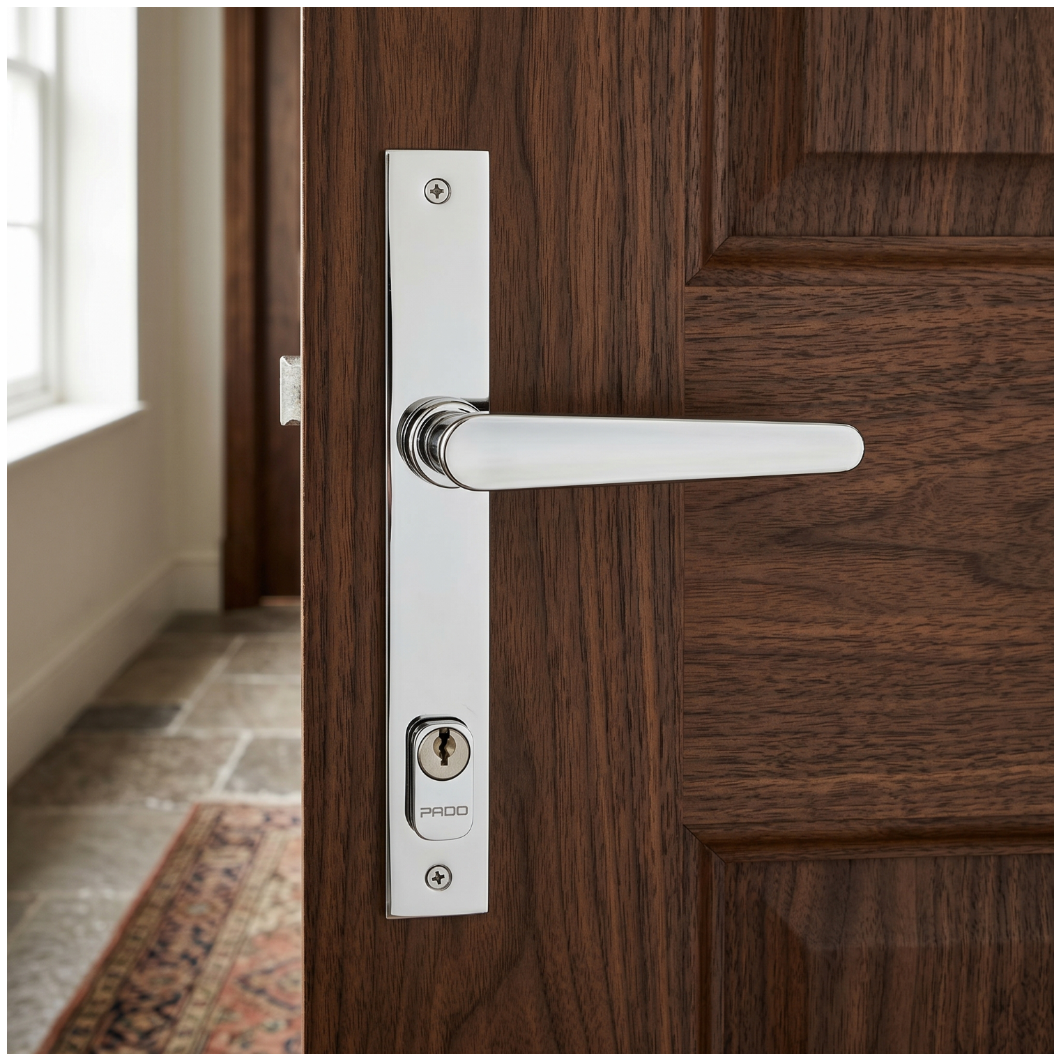 Fechadura Externa Zamac Serralheiro Francesa 46022SE Cr Pado