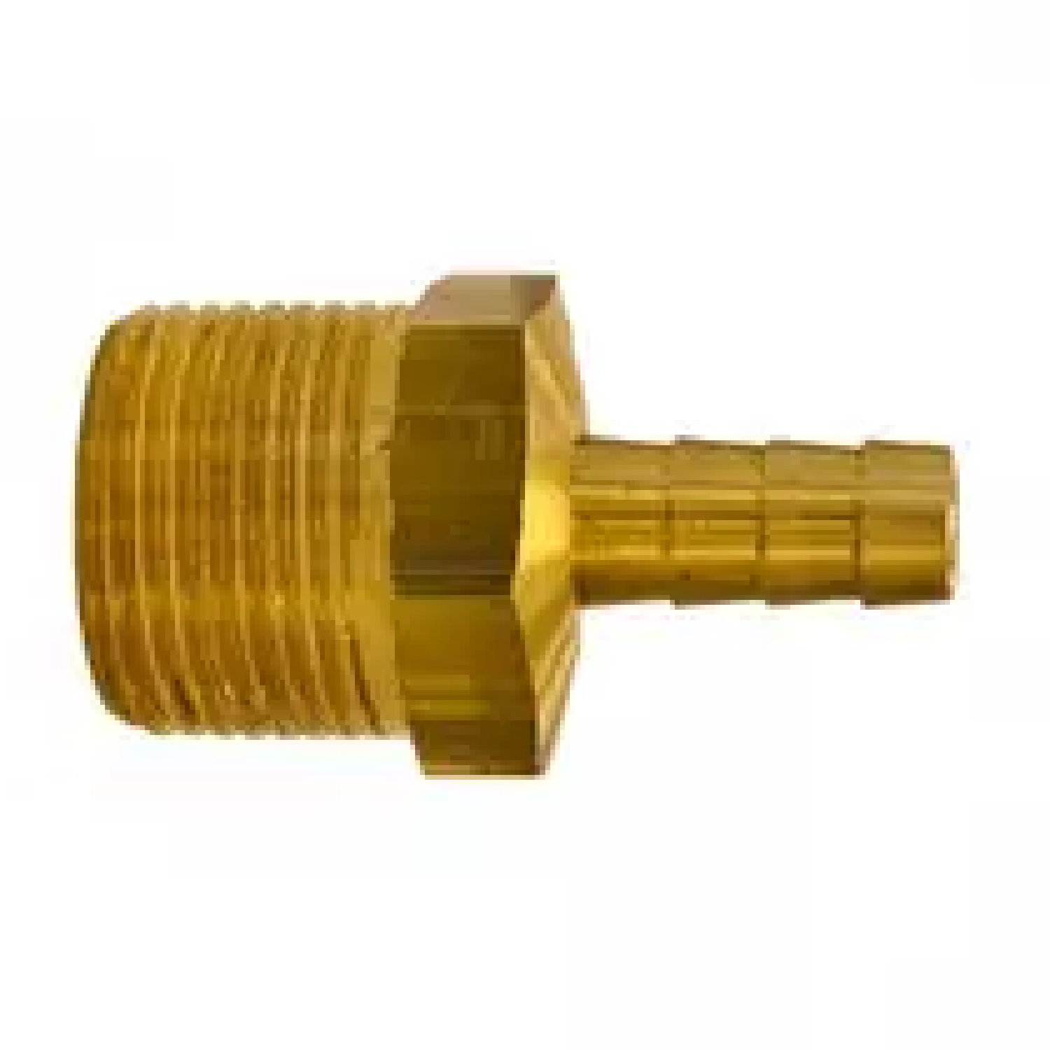 Espigão Fixo Latão Rosca Macho Npt 1/2" x 3/8" 11111e Garden