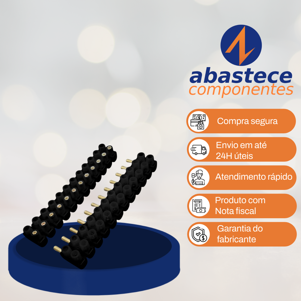 Conector Borne Sindal 1,5Mm a 2,5MM (Pino Macho/Femea) Blux