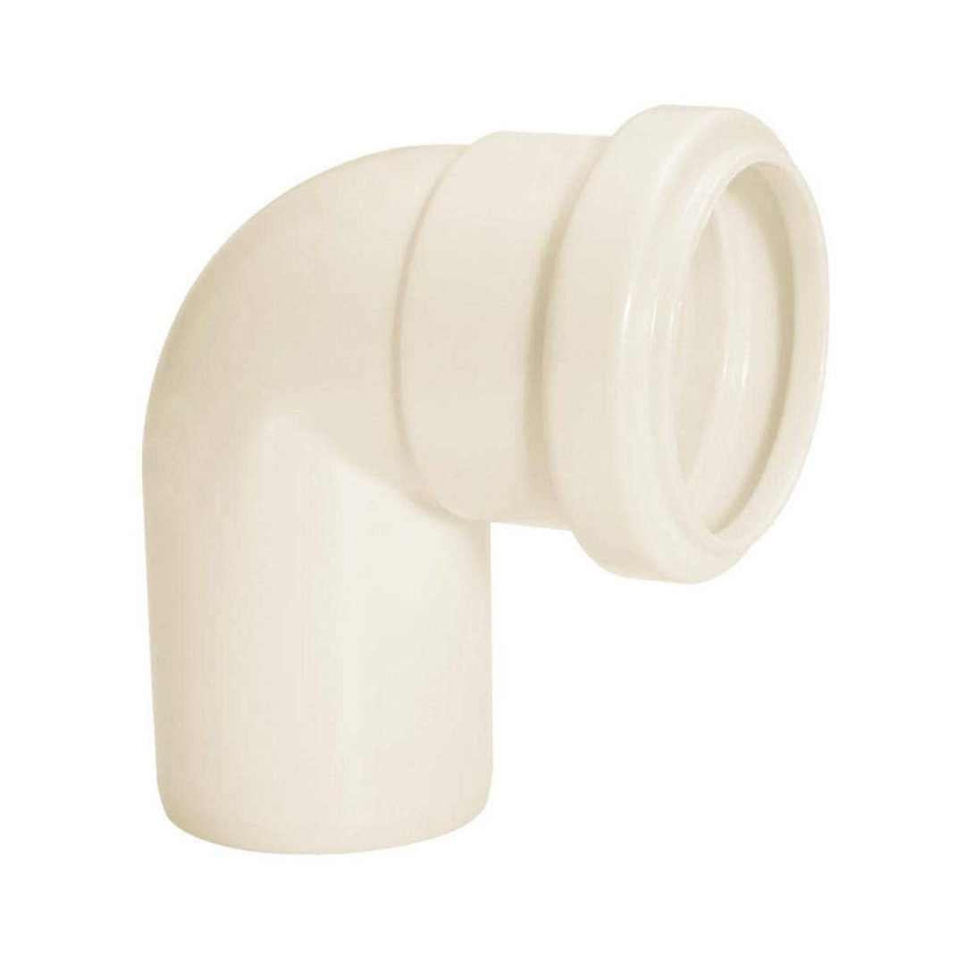 Joelho 90° Esgoto Série Normal DN40 Pvc Branco 11656 Amanco