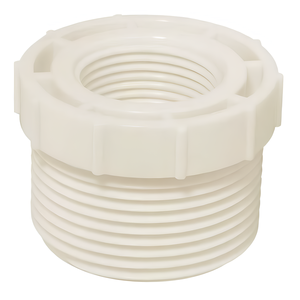 Bucha De Redução Roscavel 2 X 1.1/2 Pvc Branco 11528 Amanco