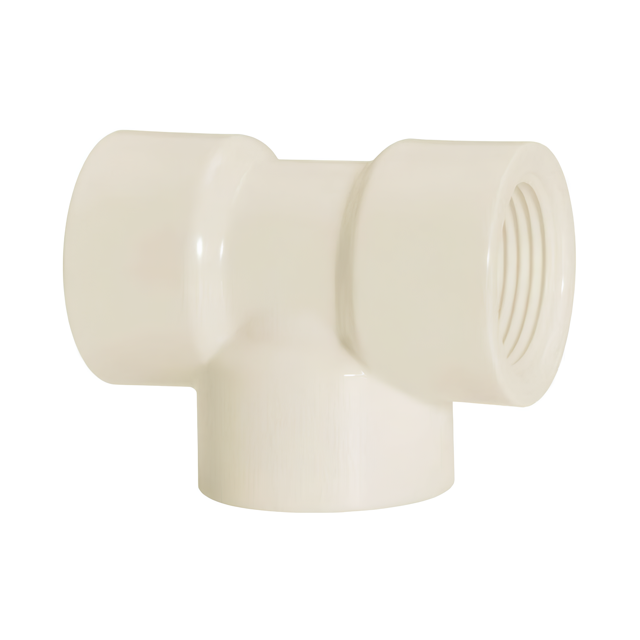 Tê Roscável 1/2 Pvc Branco 11831 Amanco