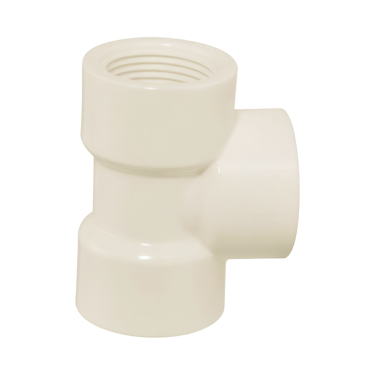Tê Roscável 1/2 Pvc Branco 11831 Amanco