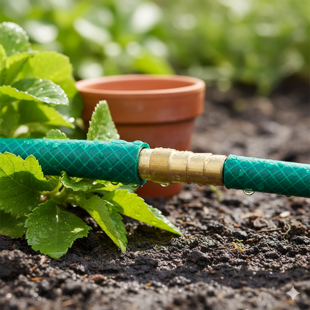 Espigão Emenda Para Mangueira 3/8 Latão 11721E Garden