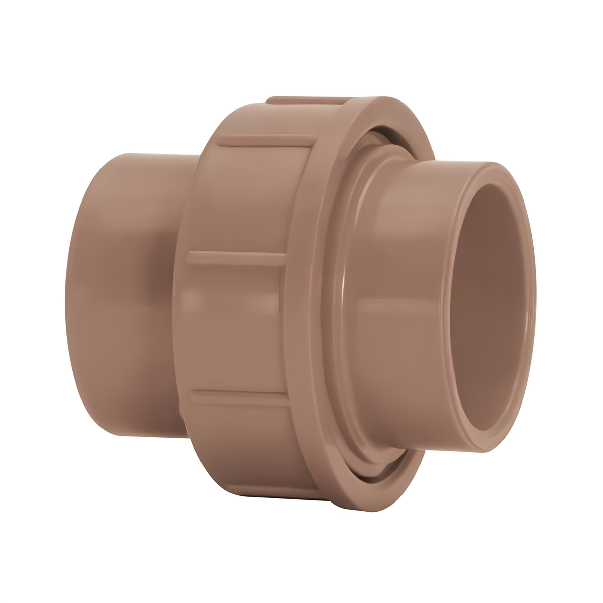 Uniao Soldável 85mm Pvc Marrom 11880 Amanco