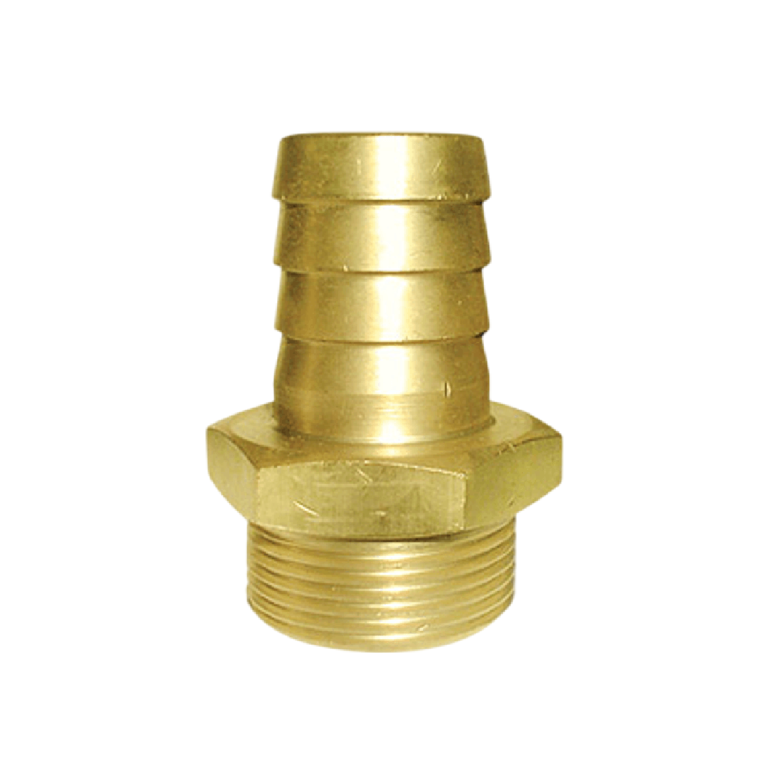 Espigão Fixo Em Latão Rosca Macho Npt 3/4X3/4 11116G Garden