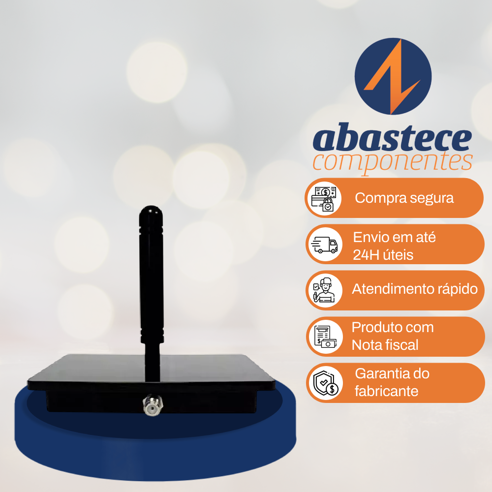 Antena Digital Interna Onix Passiva 375 uhf e HDTV Capte