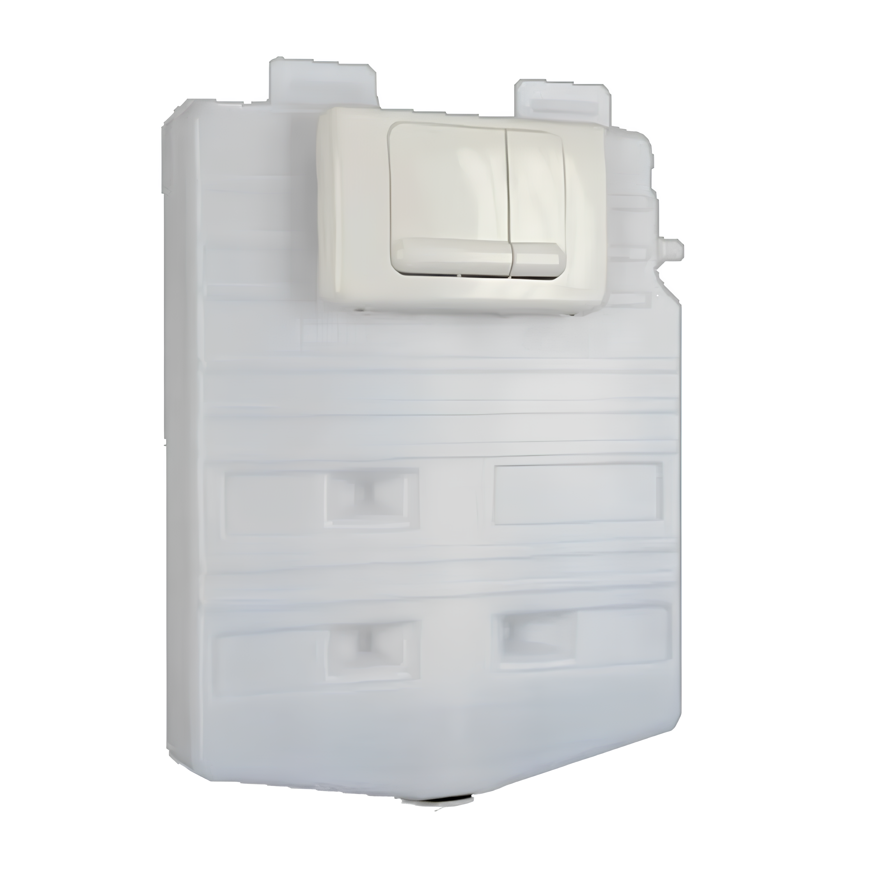 Caixa Descarga Embutir M9000 Acabamento Elegance Branco Montana