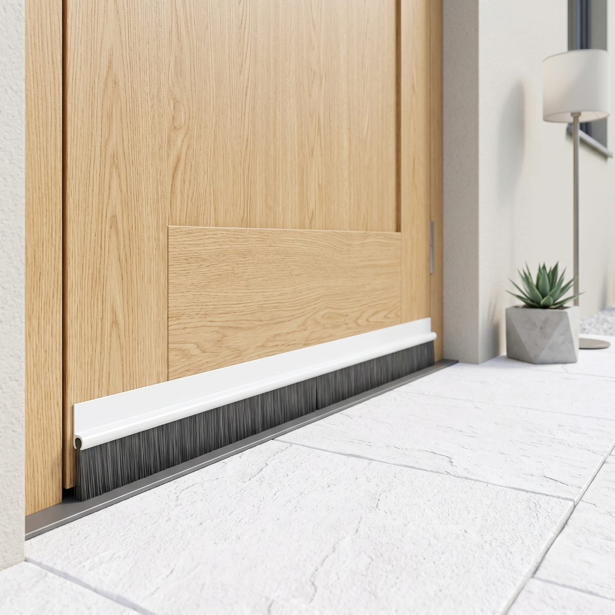 Veda Porta Varredura 120Cm Com Cerdas 8034 Abrasfer