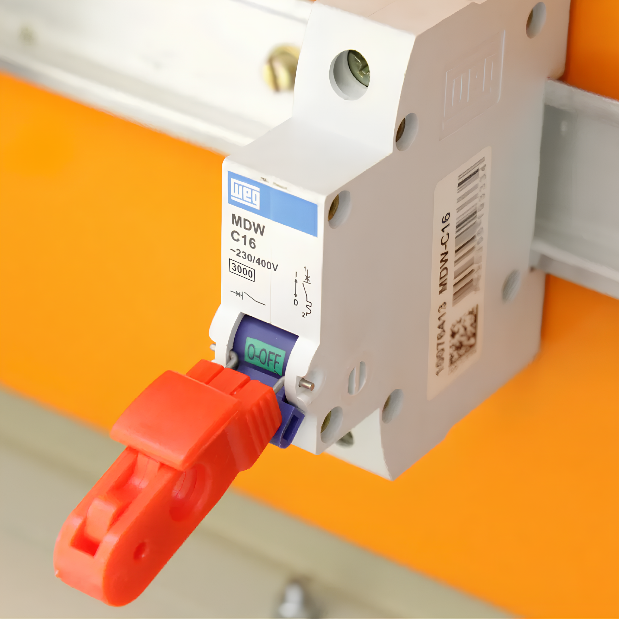 Dispositivo De Bloqueio Para Disjuntor Nr-10 Dbdd Tagout
