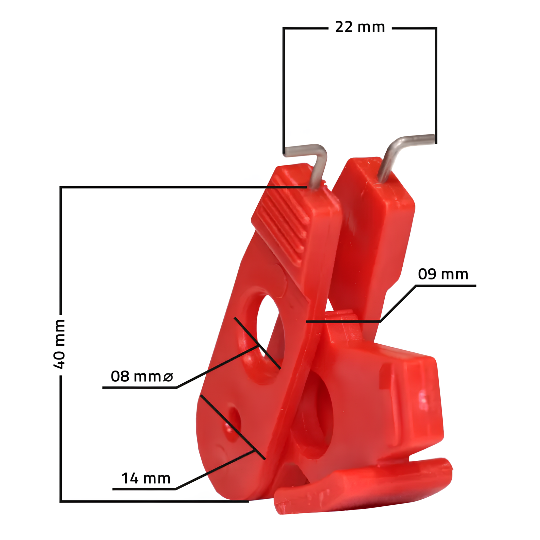 Dispositivo De Bloqueio Para Disjuntor Nr-10 Dbdd Tagout