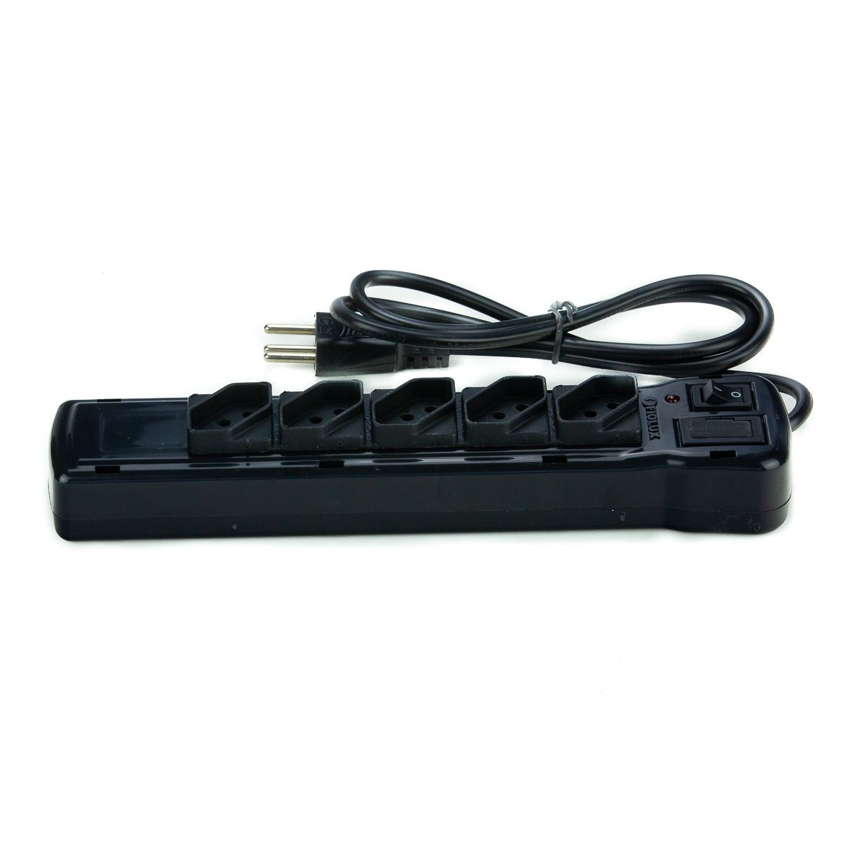 Filtro De Linha Abs Preto 5 Tomadas Bivolt 10A Fiolux