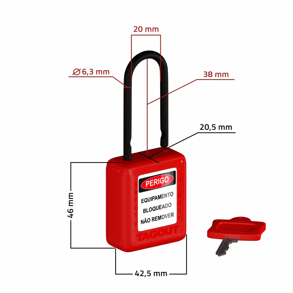 Kit De Bloqueio Para Disjuntor Tagout
