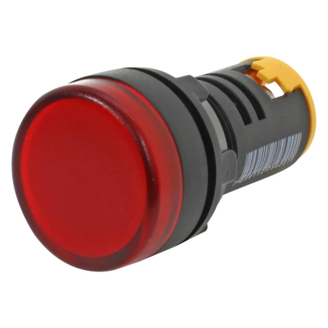 Sinaleiro Vermelho 22MM Painel I25427 Metaltex