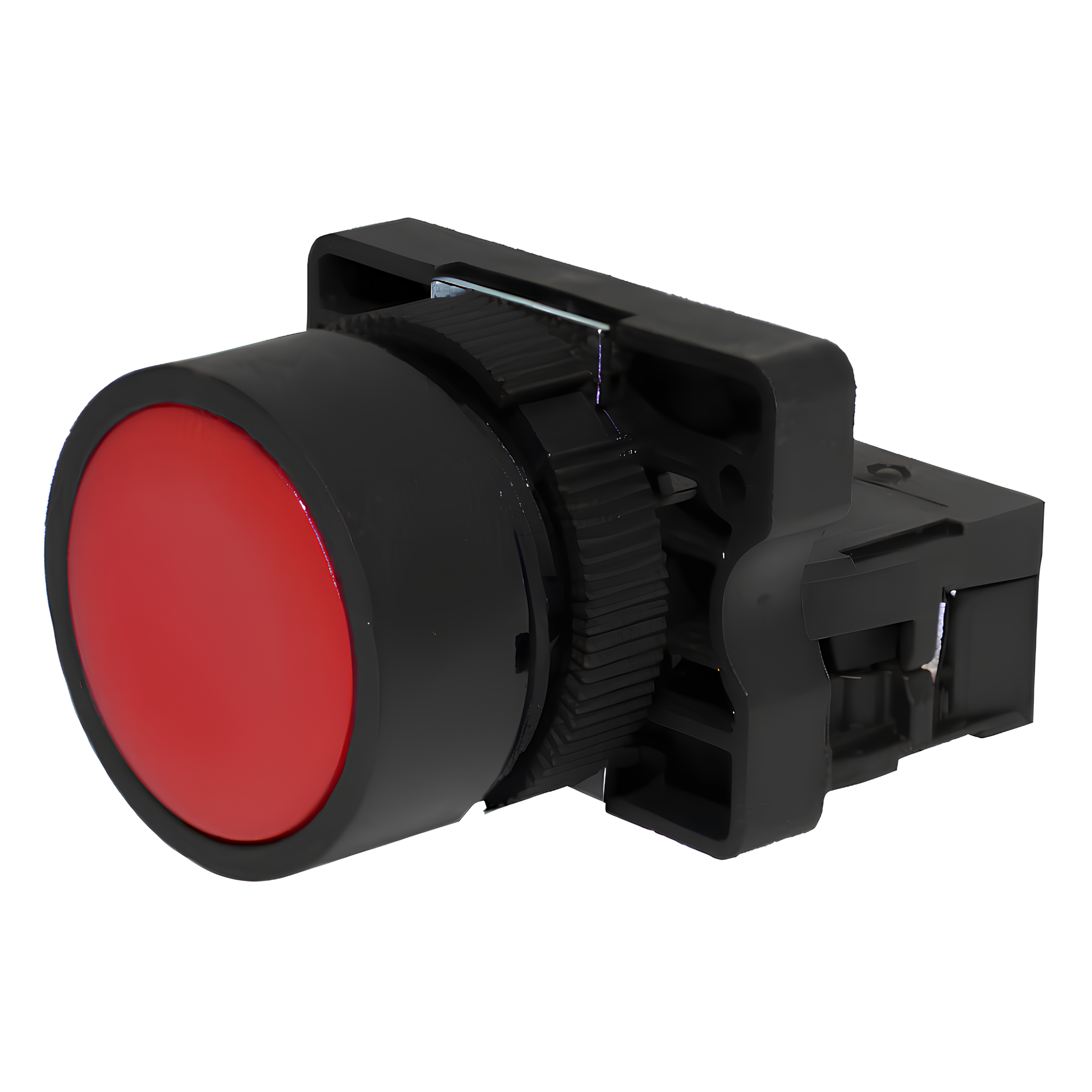 Botão de Comando 22mm 1NF Vermelho Metaltex