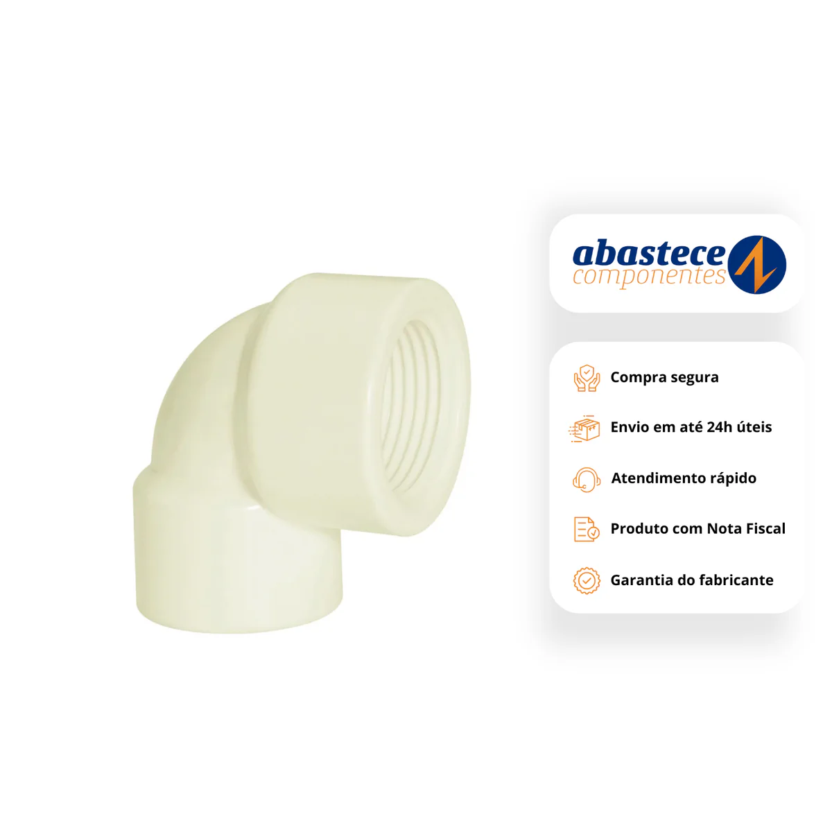 Joelho Roscavel 90° 2" (60Mm) 11668 Amanco