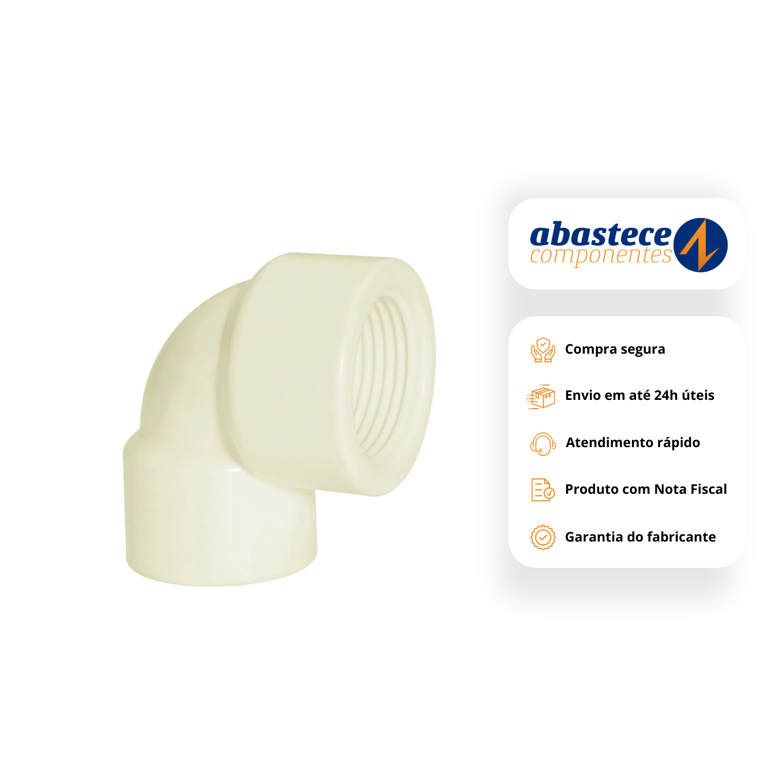 Joelho Roscavel 90° 2" (60Mm) 11668 Amanco