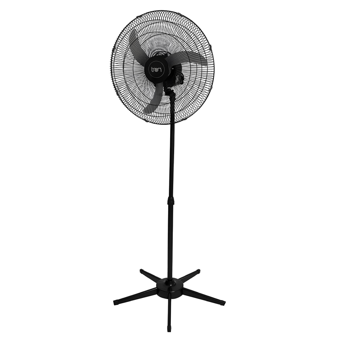 Ventilador Oscilante Pedestal 140W 60cm Preto Bivolt Tron