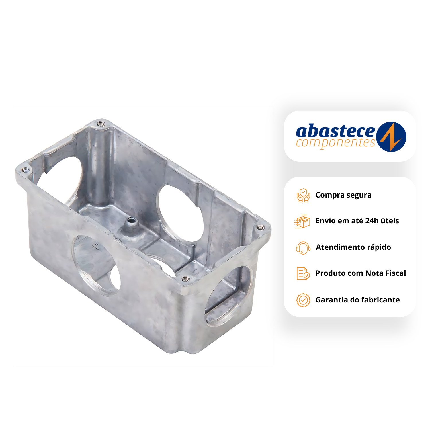 Caixa De Derivação Para Condulete Galvanizado 3/4" E002600031 Wetzel