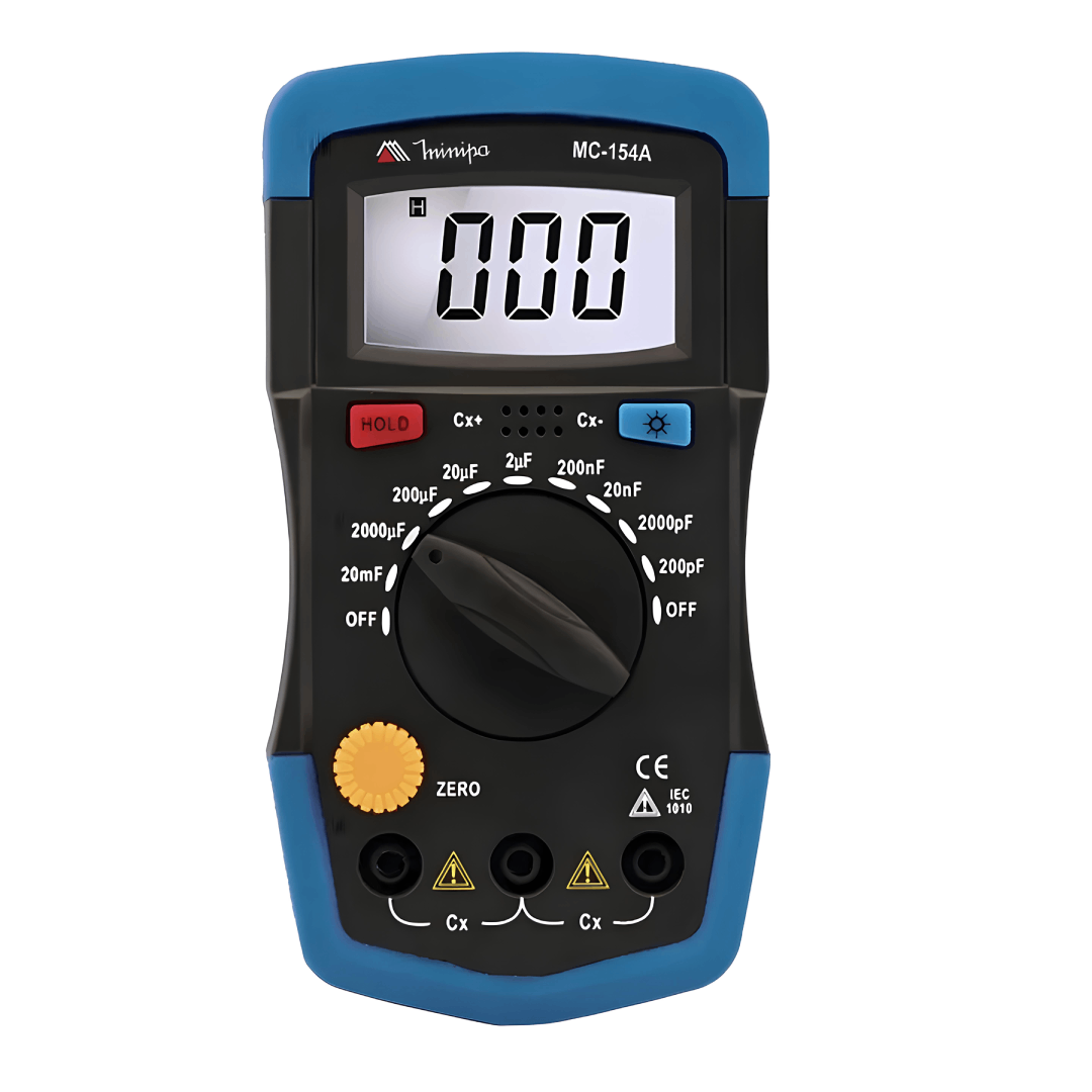 Capacímetro Digital Mc-154a Minipa
