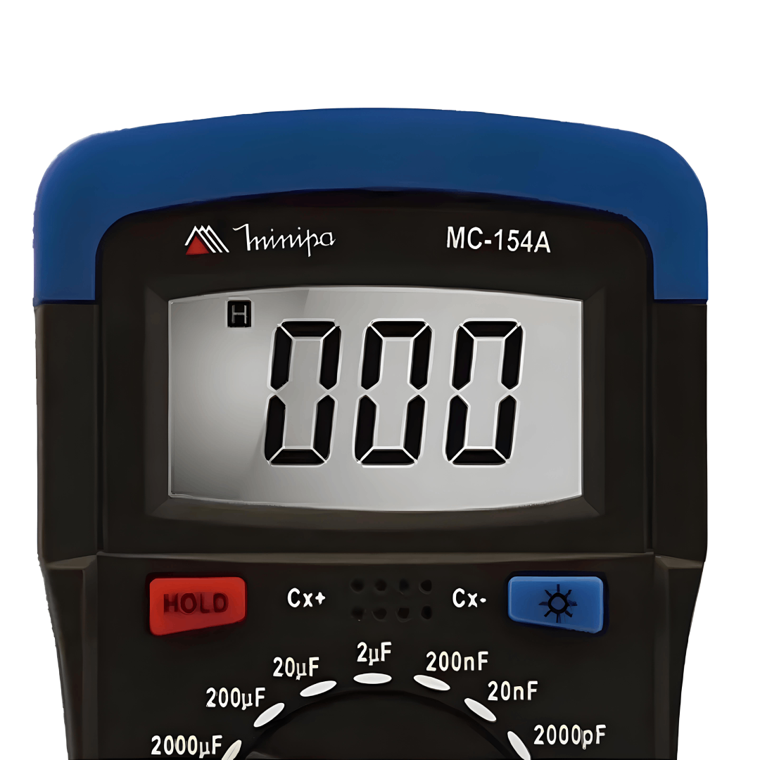Capacímetro Digital Mc-154a Minipa