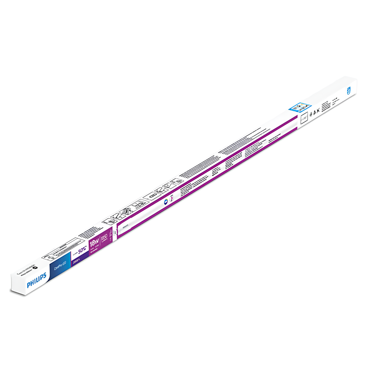 Lampada Led Tubular T8 120Cm 18W 2100Lm 240° Bivolt Philips