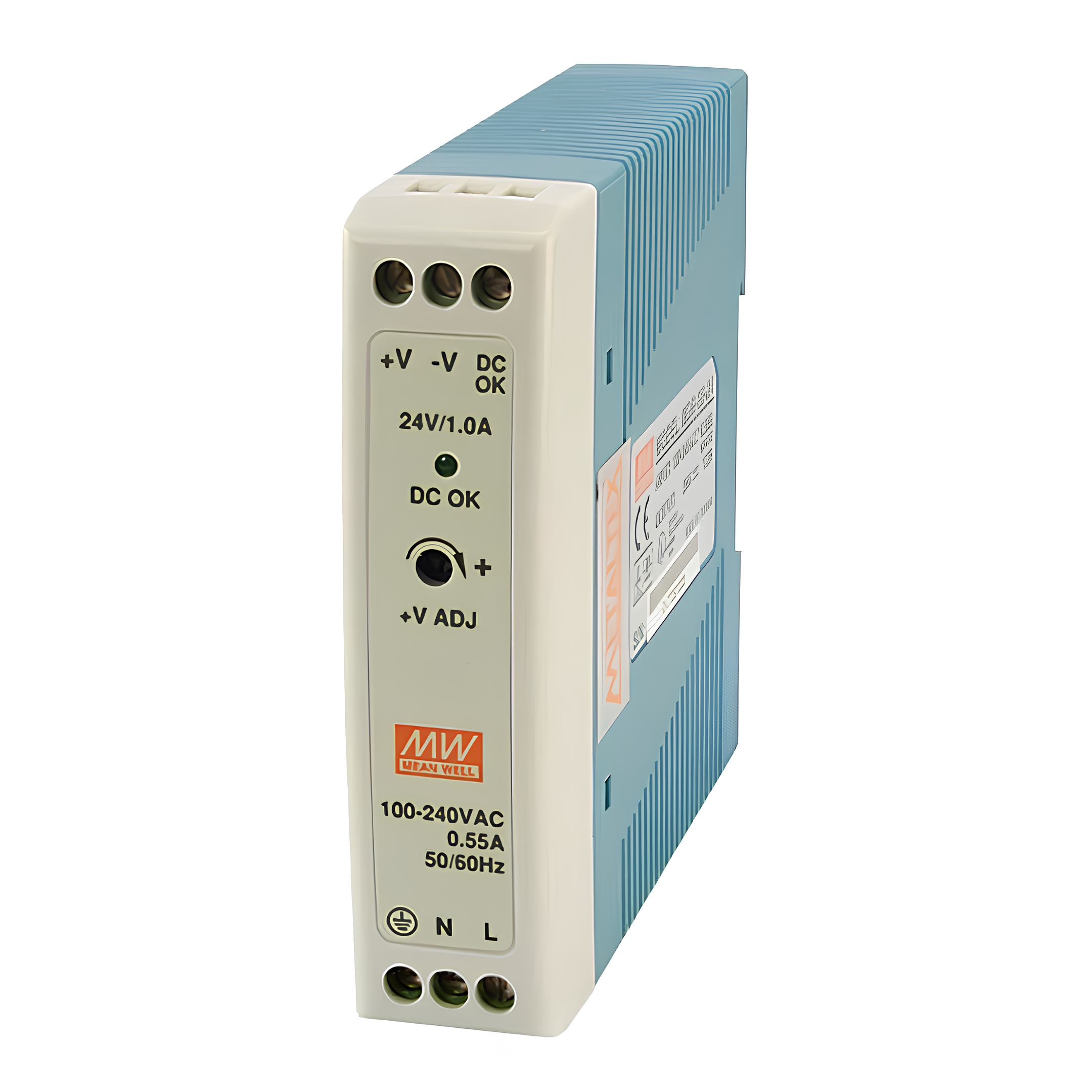 Fonte Alimentacao Comutada 24V (MDR-20-24) Metaltex