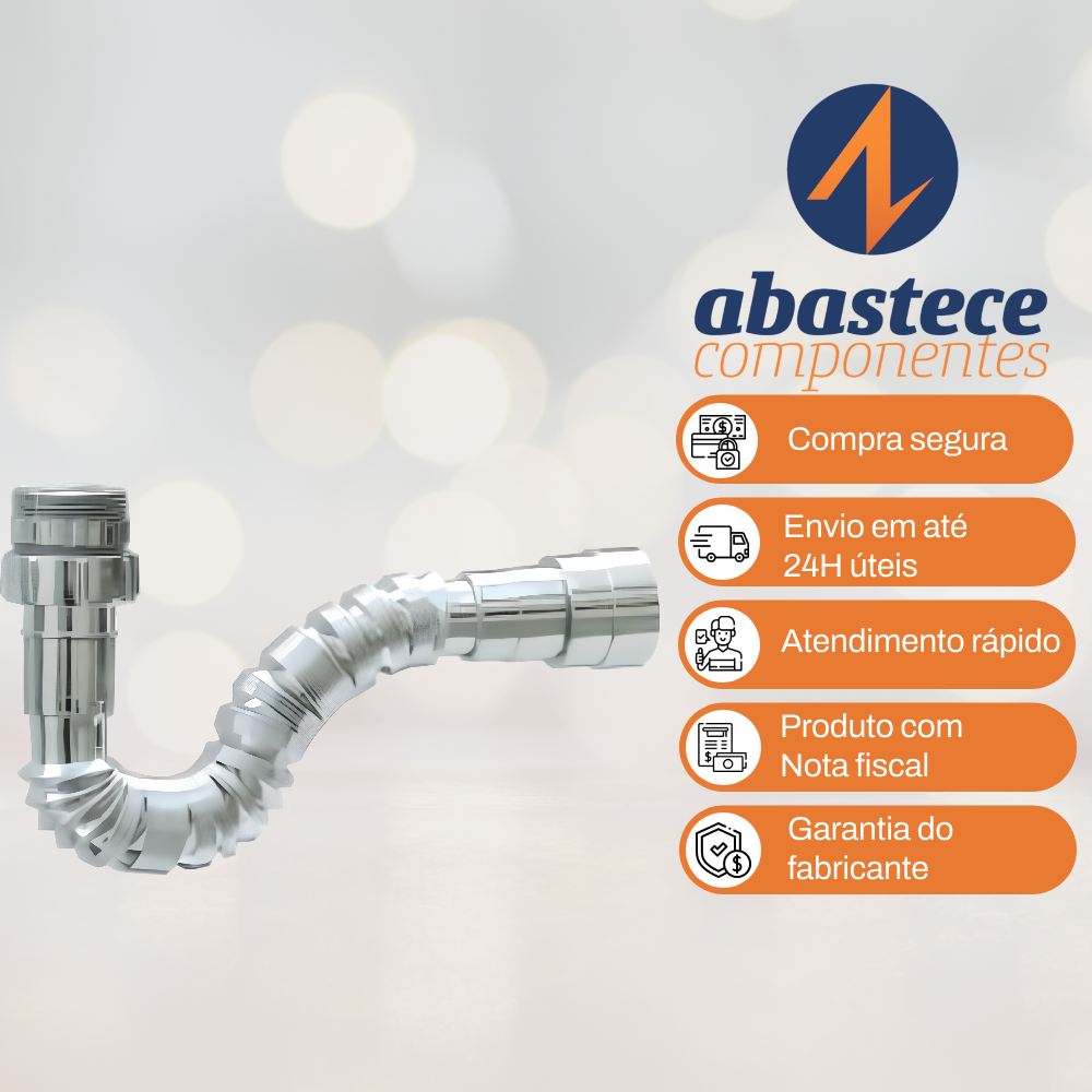 Sifao Universal Extensivel Cromado 1107 Super Metais