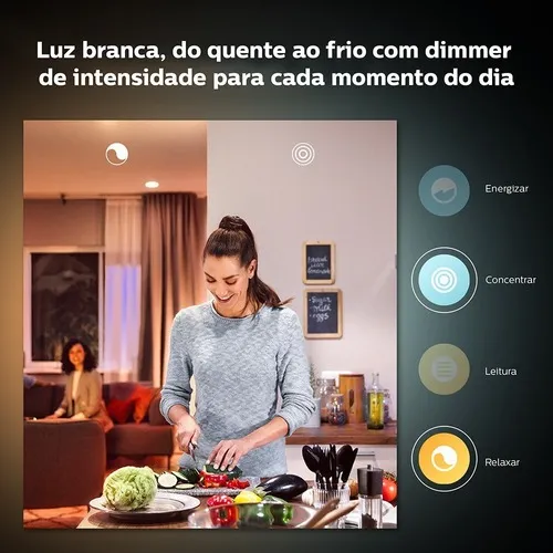 Lâmpada Philips Hue White & Color Ambiance 9w A60 RGB E27