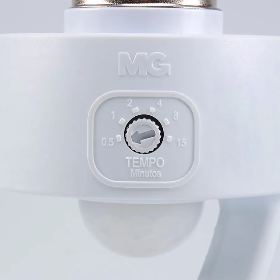 Sensor De Presença Com Soquete E27 Bivolt Margirius Mpq-40f