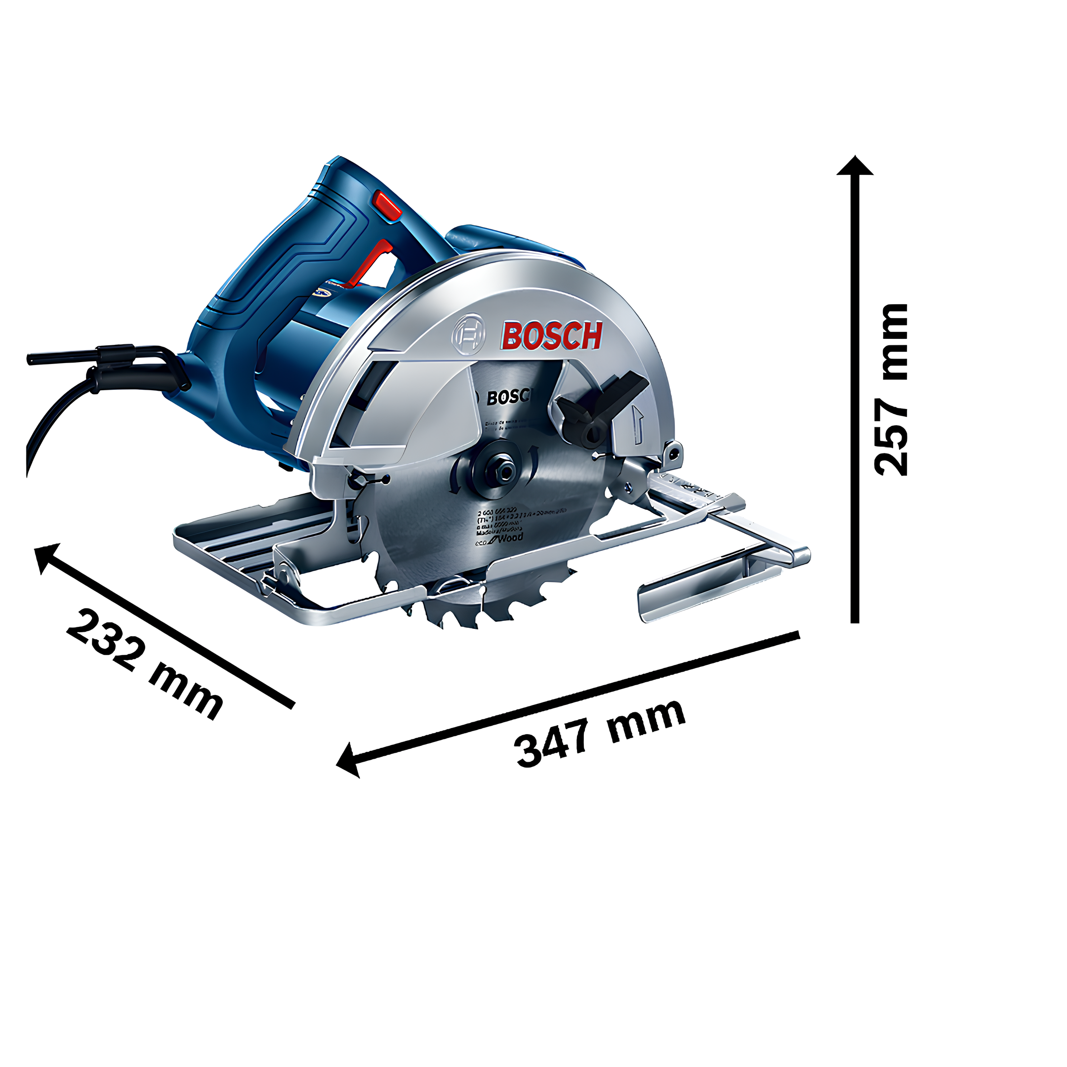 Serra Circular 7.1/4" GKS 150 1500W 220V Bosch