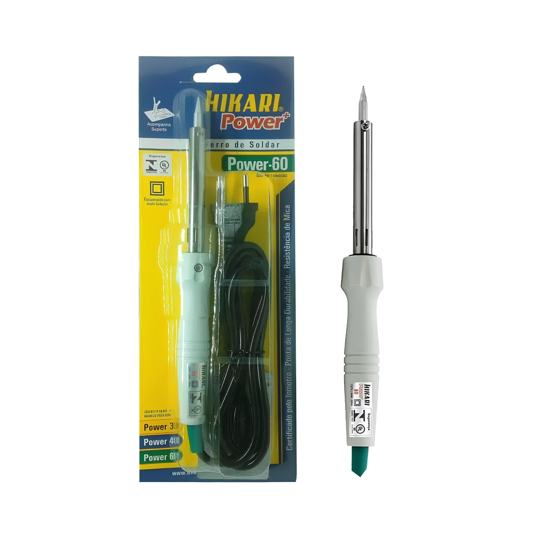 Ferro De Soldar 50w 110v Power 60 Profissional Hikari