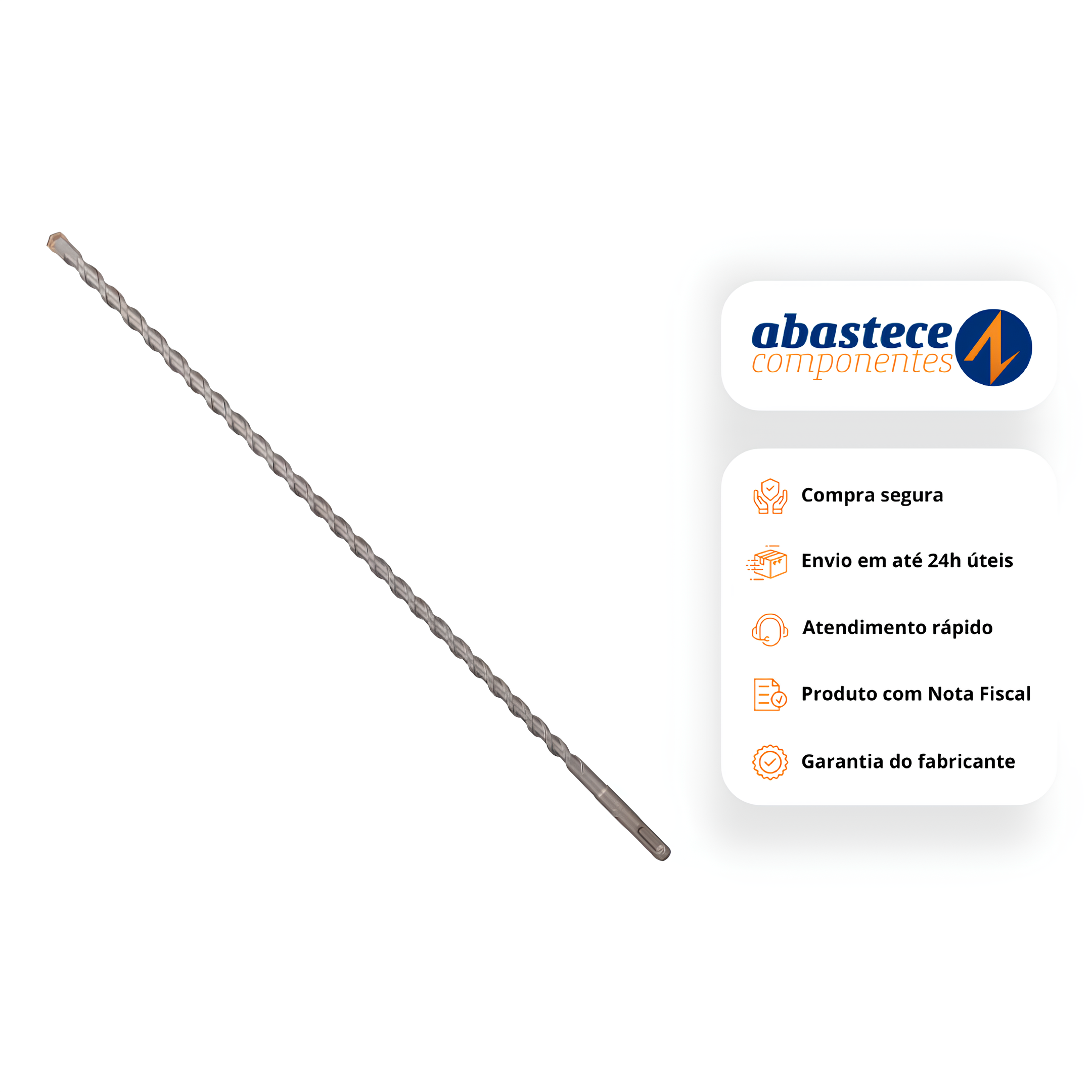 Broca SDS Plus 10 x 460 mm Linha SDS Plus-1 2608680276 Bosch