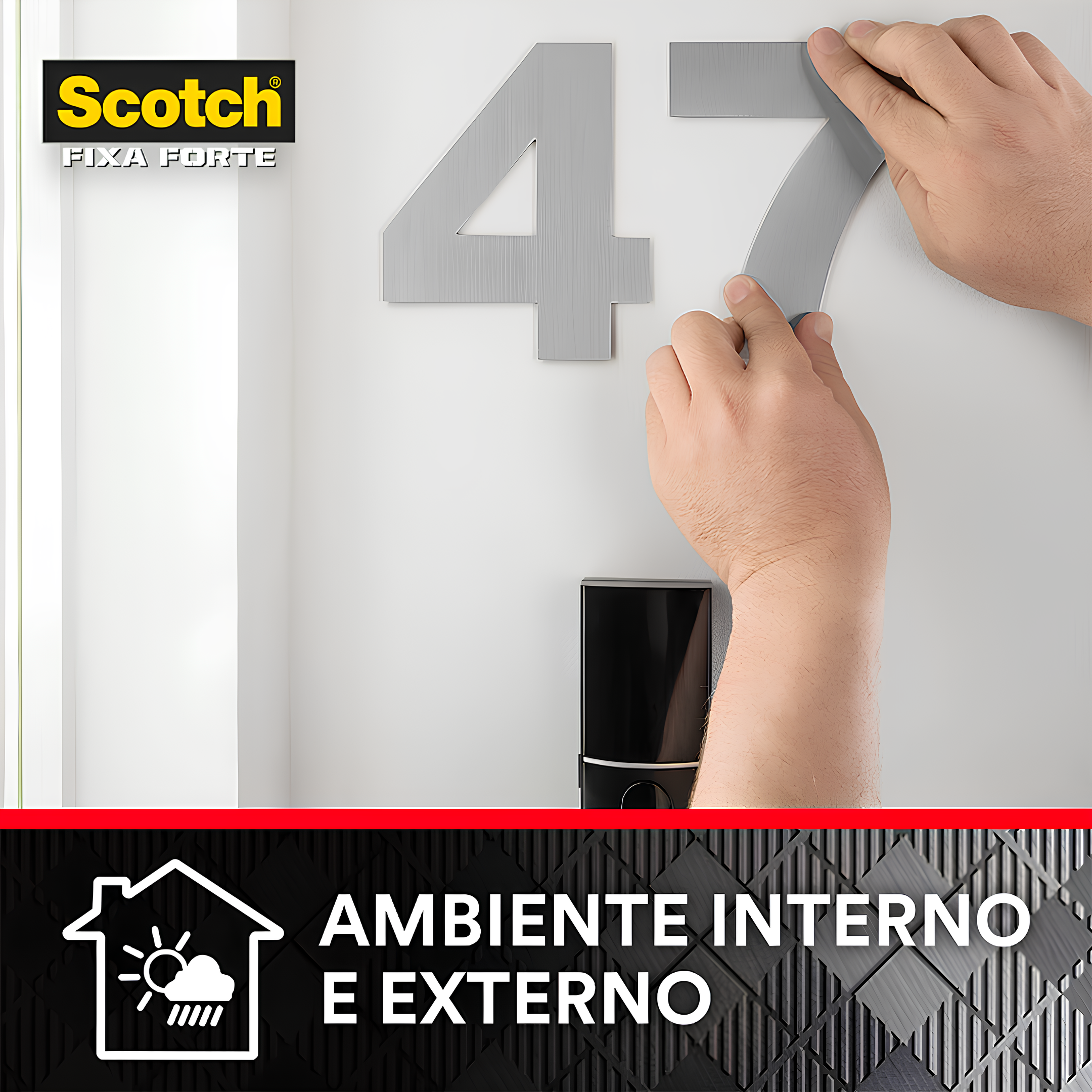 Fita Dupla Face Fixa Forte Extreme 24MM x 2M 5Kg 3M