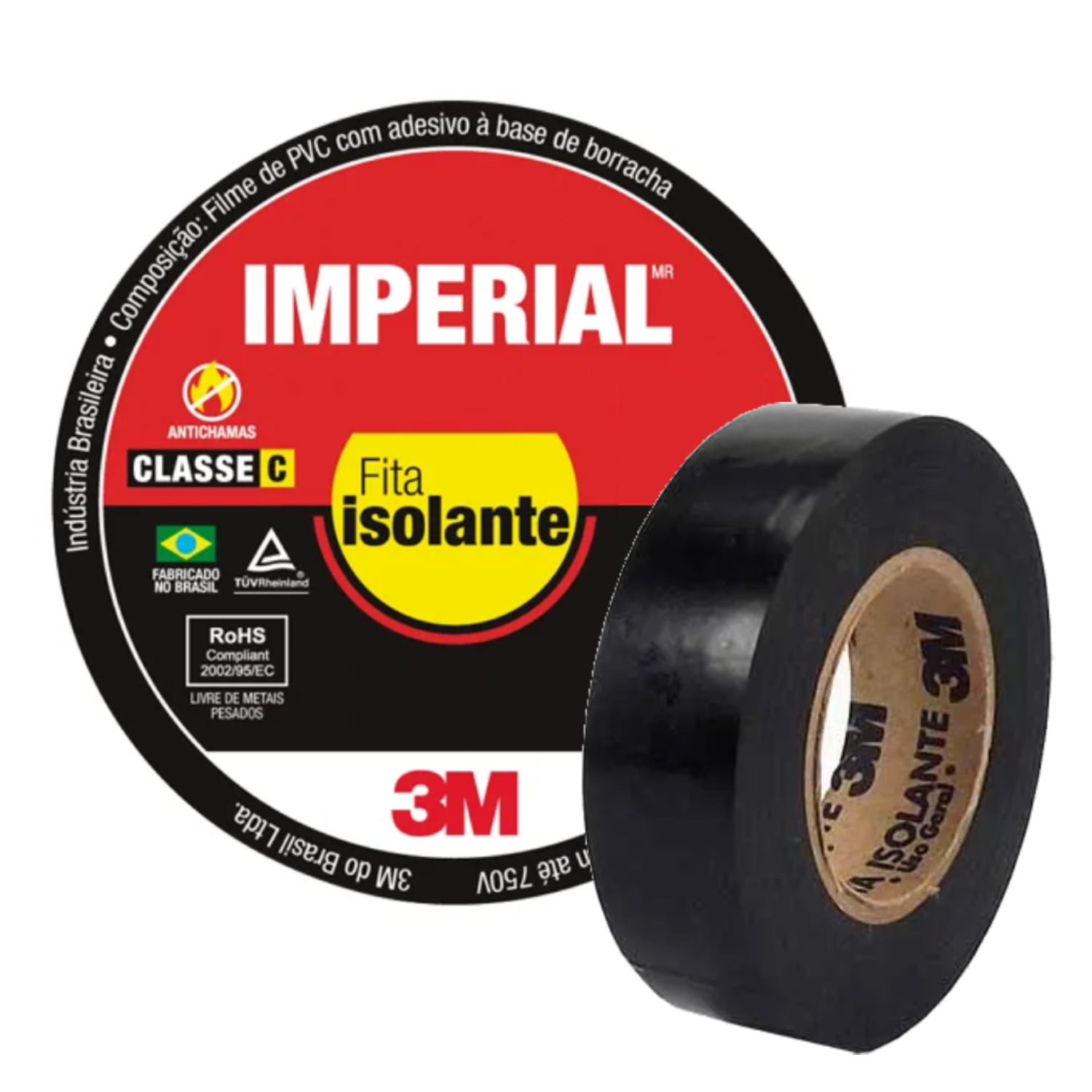 Fita Isolante Imperial Slim 18mm X 5m - 3m