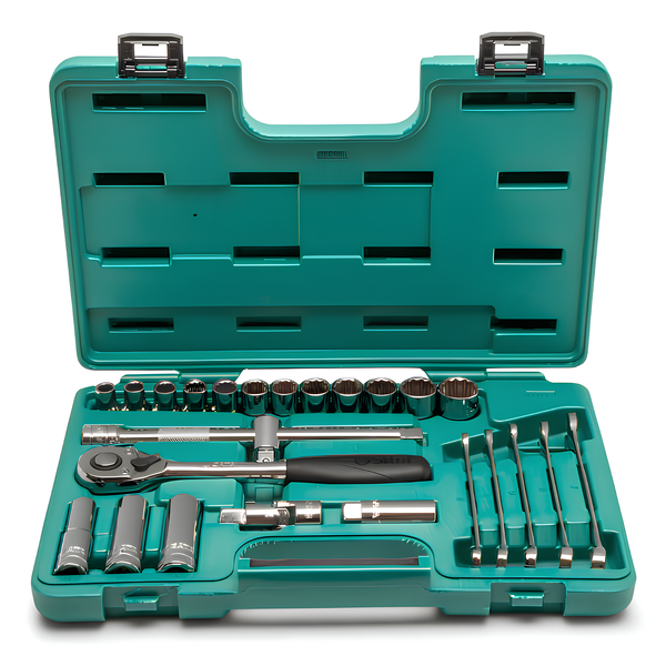 その他 so good092 Jogo De Soquetes Estriados 1/2'' (18 Peças) ST09203SJ Sata