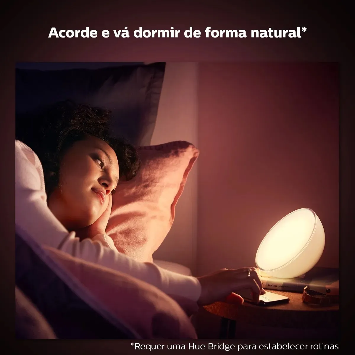 Philips Hue Go Luminária de Mesa Led Rgb Bluetooth Wifi