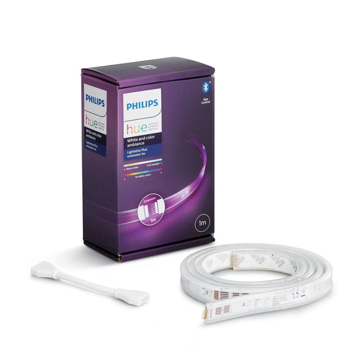 Philips Hue Extensao Fita Led 1M Lightstrip Plus Bluetooth