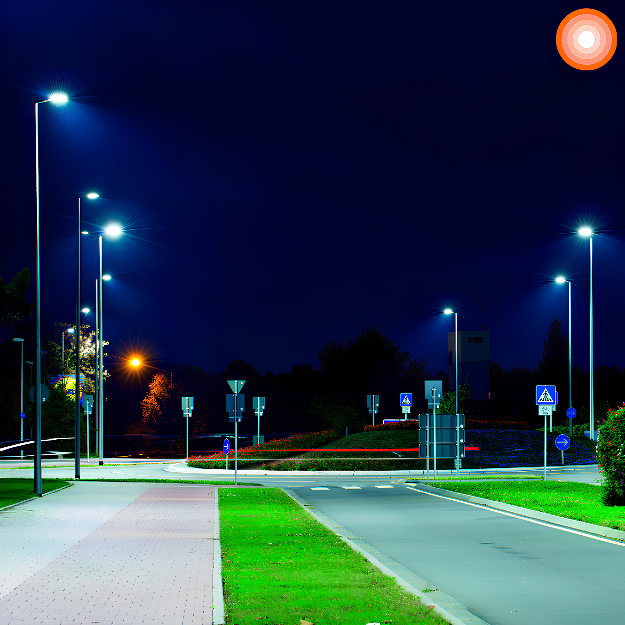 Luminaria Led De Poste Publica 50W 5000Lm Ip66 Ledvance